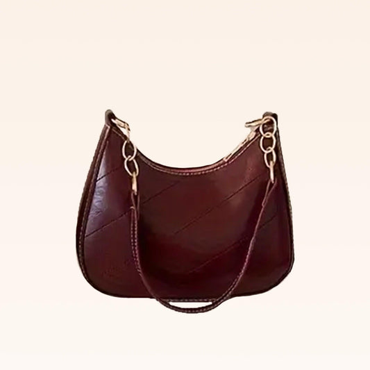 Mini Shoulder Bag - Red - BOUCLÉ & CO